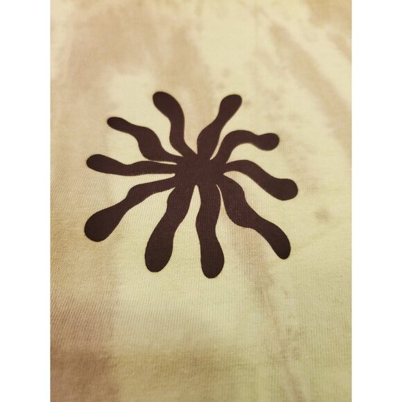 Off The Grid Records Shirt Men's Size Lg Green Tie Dye DJ John Summit WAL‎ Tour - Picture 3 of 8